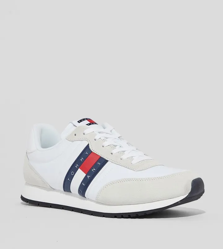 Logo Detail Lace-Up Sneakers