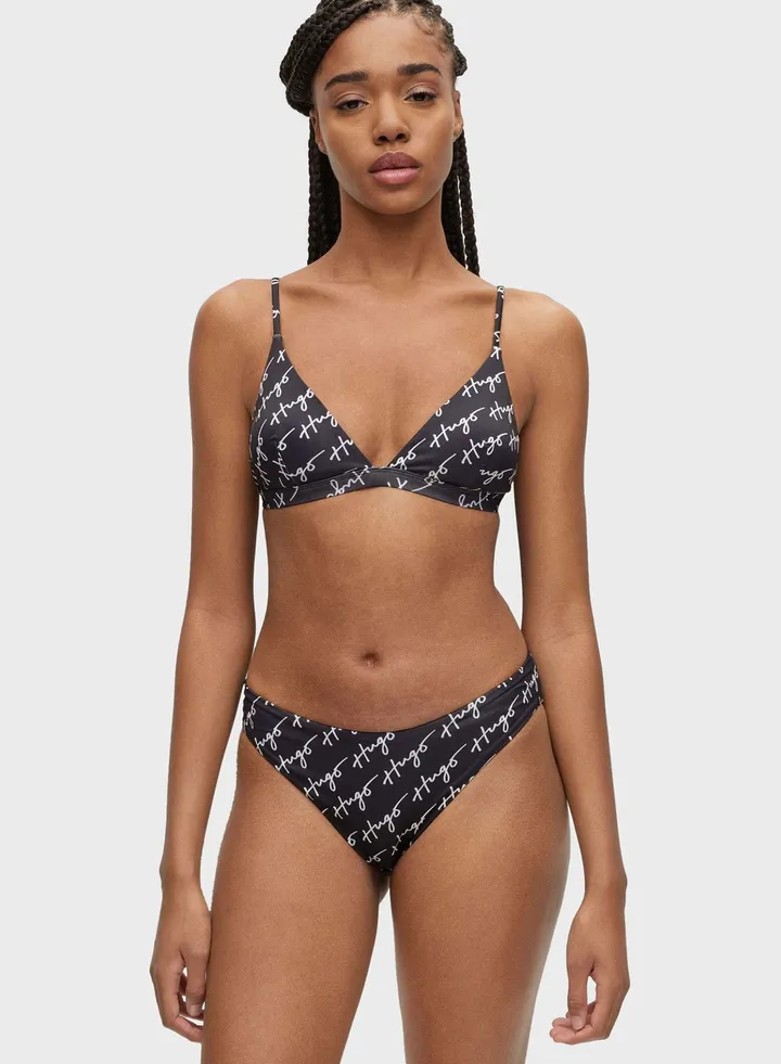 Printed Bikini Briefs