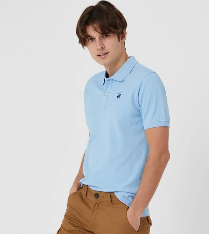 Polo T-Shirt-P.Blue