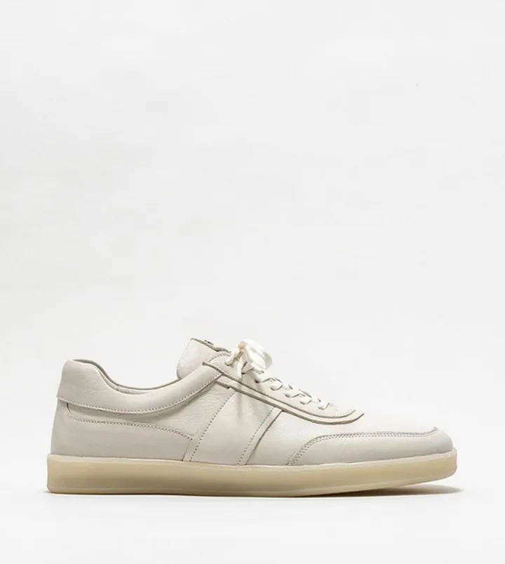 Leather Lace Up Sneakers