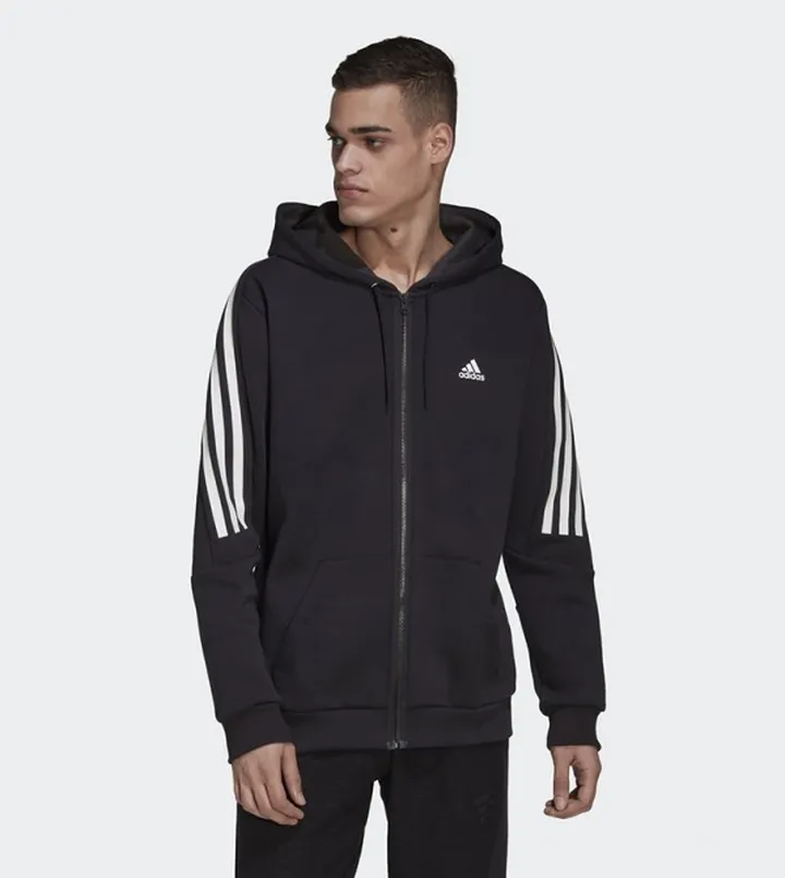 Future Icons 3 Stripes Zippered Hoodie