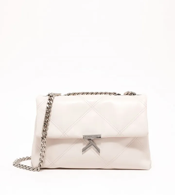 Quilted Convertible Crossbody Bag