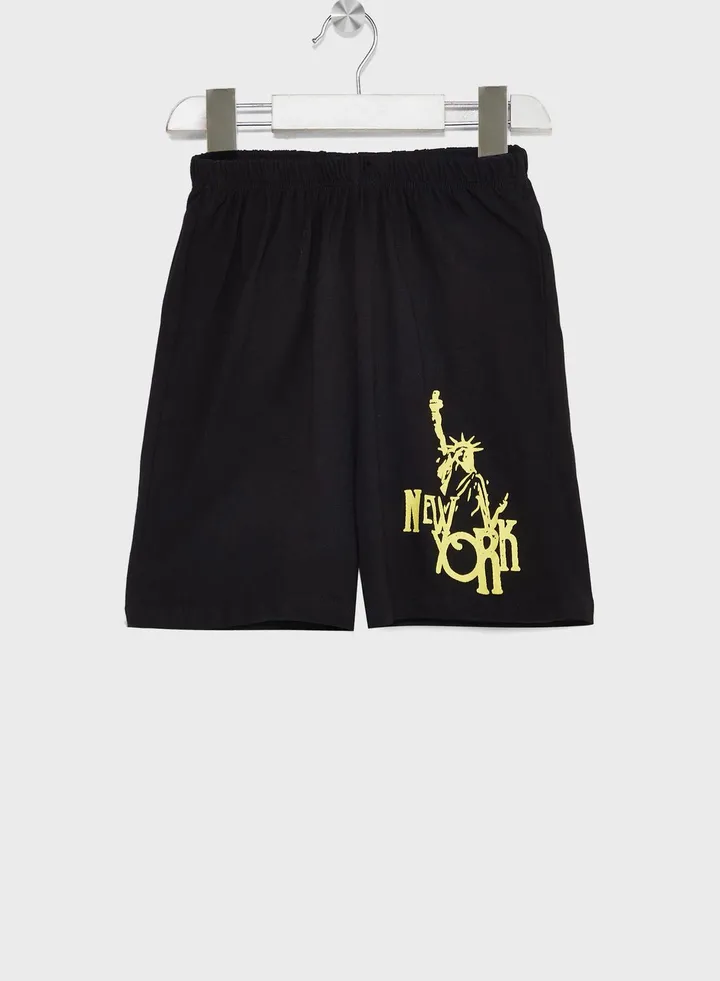 Casual Printed Shorts
