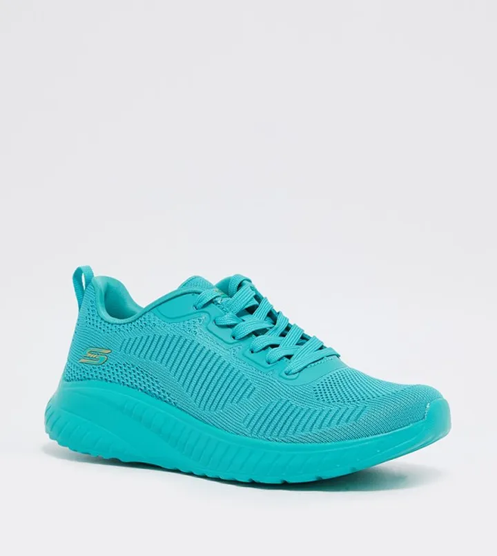 BOBS SQUAD CHAOS Mesh Detail Lace-Up Sneakers