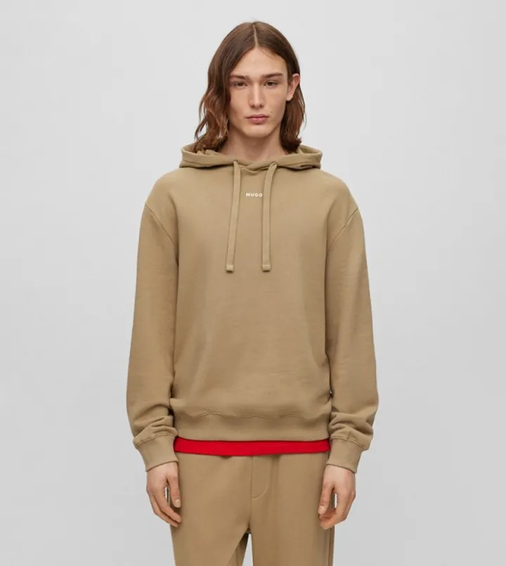 Logo Detail Long Sleeves Hoodie