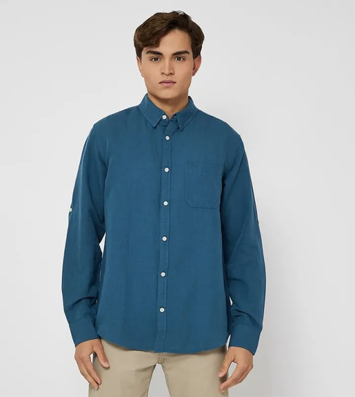 Aero Men's Woven Slim Fit Shirt