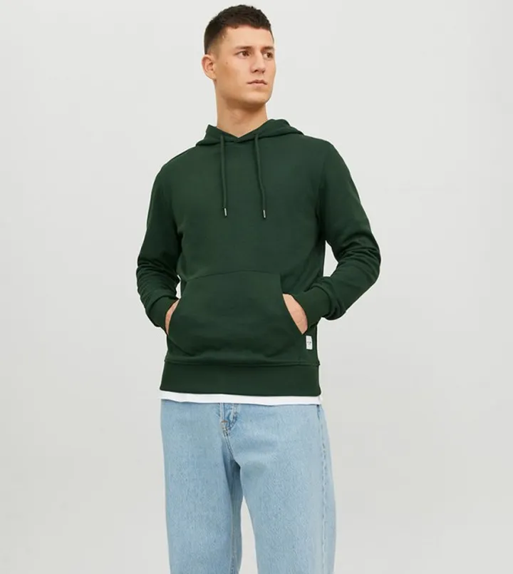 Solid Long Sleeves Hoodie