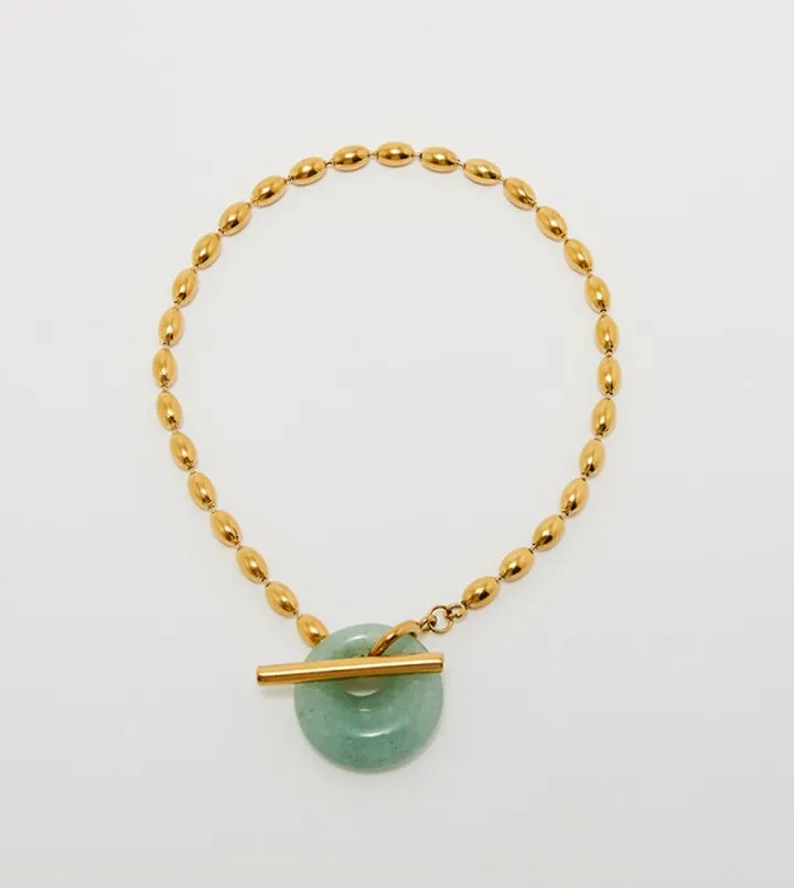 Gold-Toned Charm Bracelet