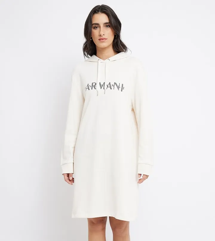 Studded Hooded Sweatdress