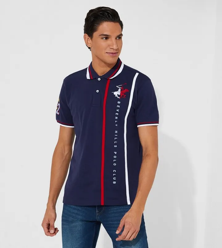 Casual Short Sleeve Polo T-Shirt
