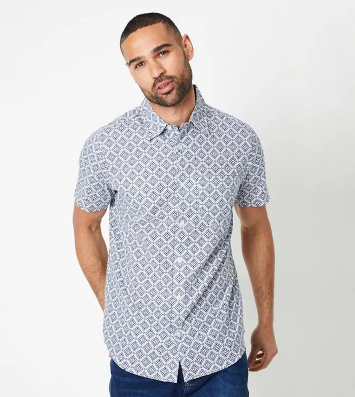 Printed Short Sleeves Shirt