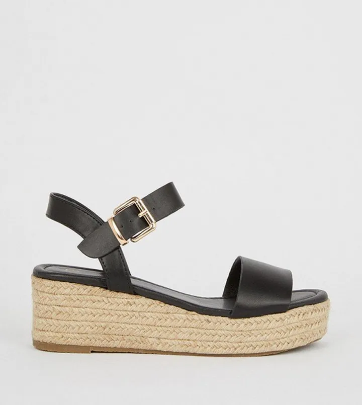 Ria Low Wedge Sandals