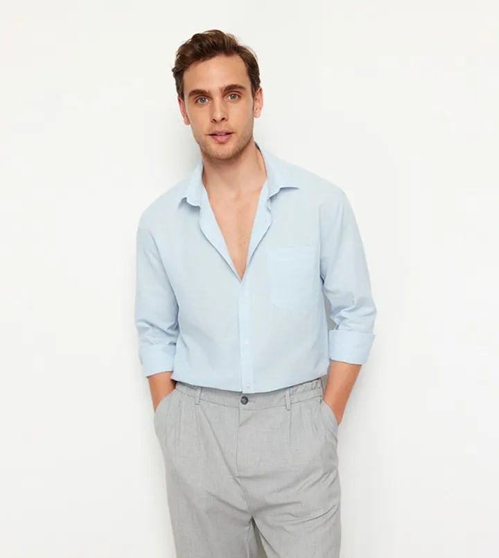 Solid Long Sleeves Shirt