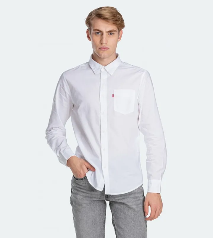 Pocket Detail Standard Fit Shirt
