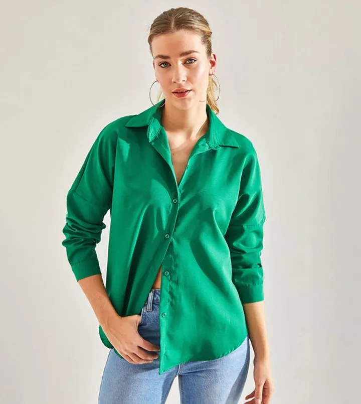 Solid Long Sleeves Shirt