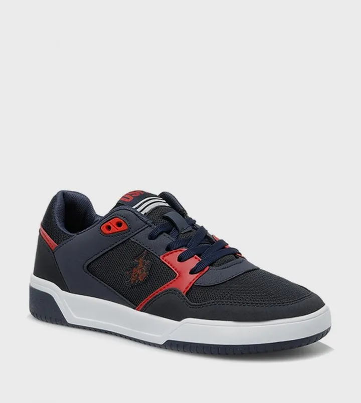 MILAN Logo Detail Lace Up Casual Shoes