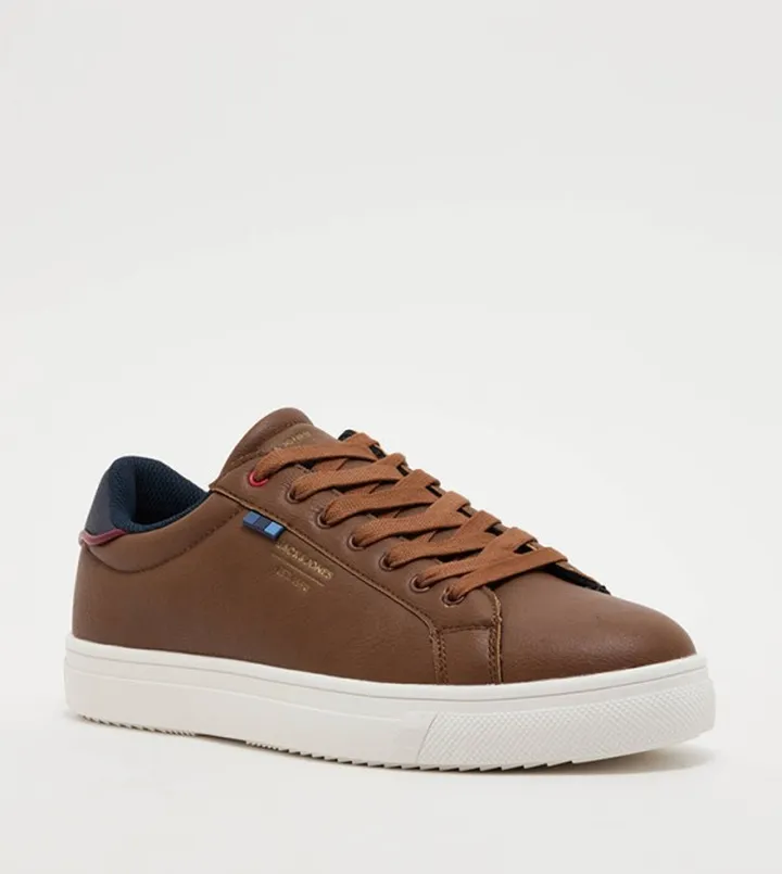 Logo Detail Lace-Up Sneakers