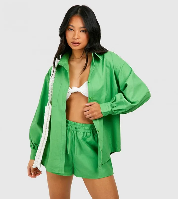 Pettie Premium Linen Blend Beach Shirt