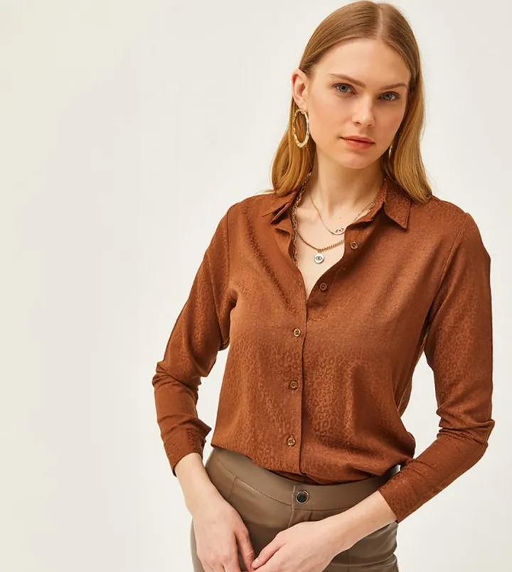 Jacquard Long Sleeves Shirt