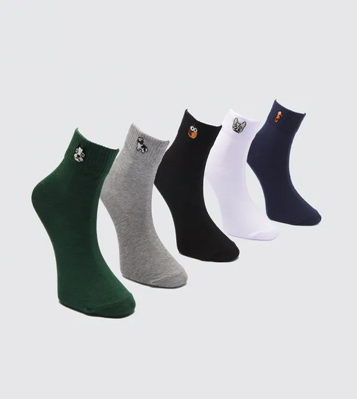 Pack Of 5 College Socks