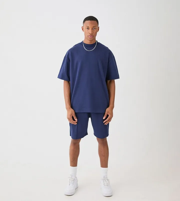 Short Sleeves Oversized T-Shirt & Short Set