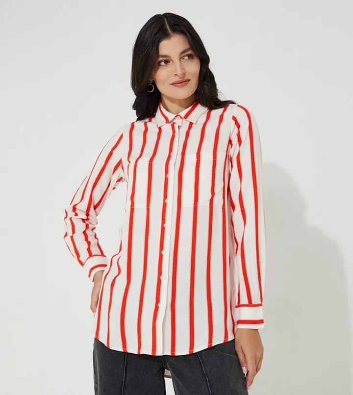 Stripe Casual Shirt