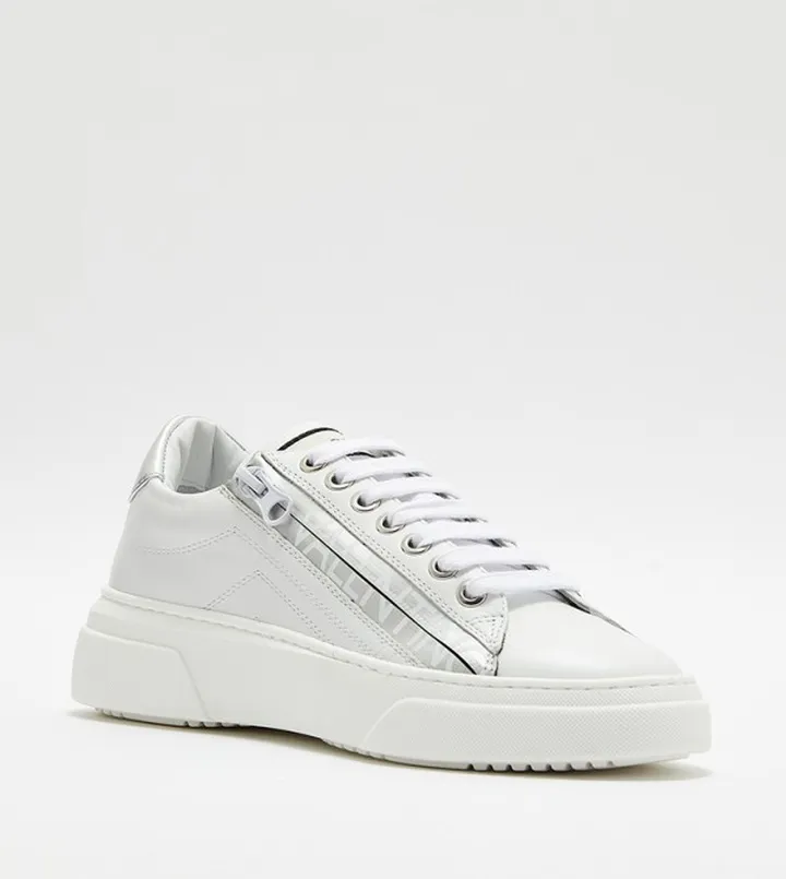 Logo Printed Lace-Up Sneakers