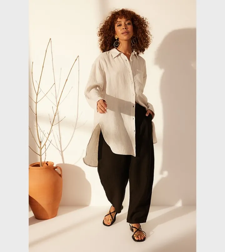 Long Sleeves Oversized Shirt