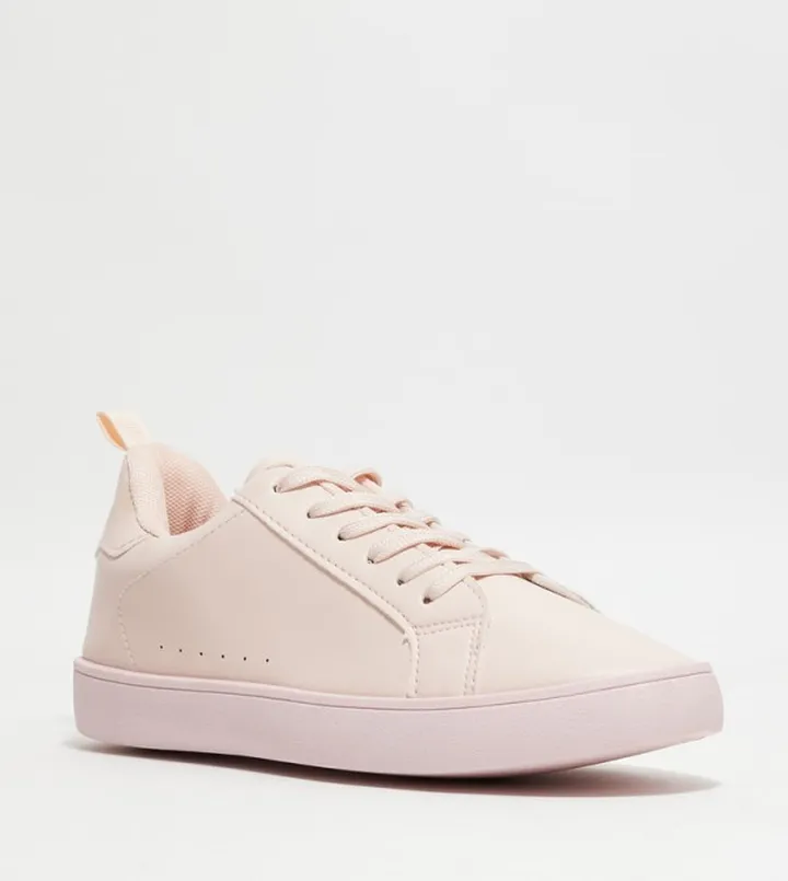Lace-Up Court Sneakers
