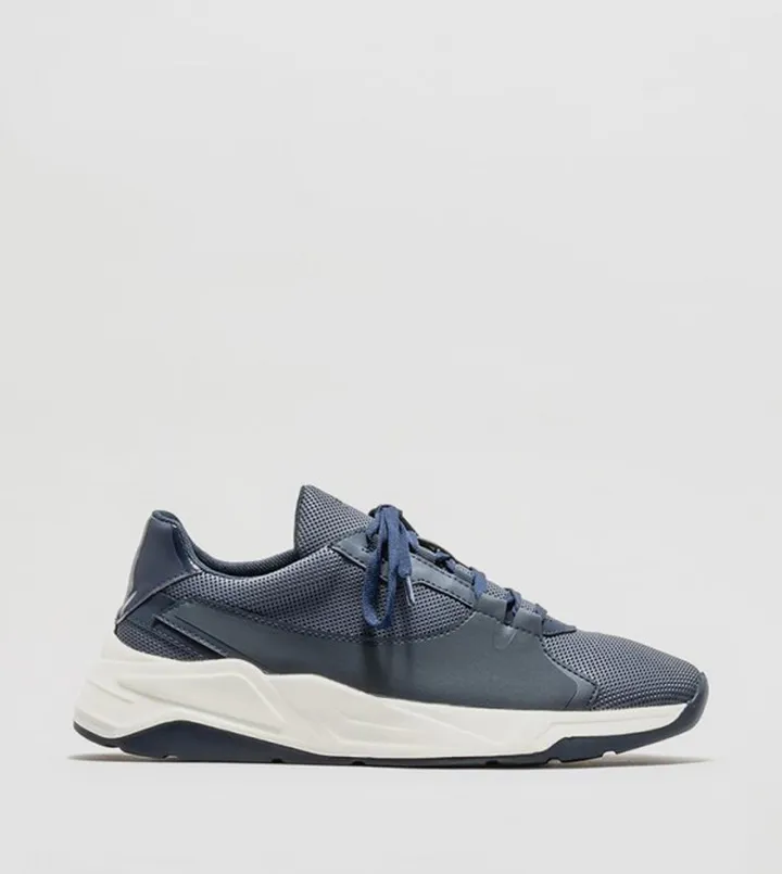 Solid Lace Up Sneakers