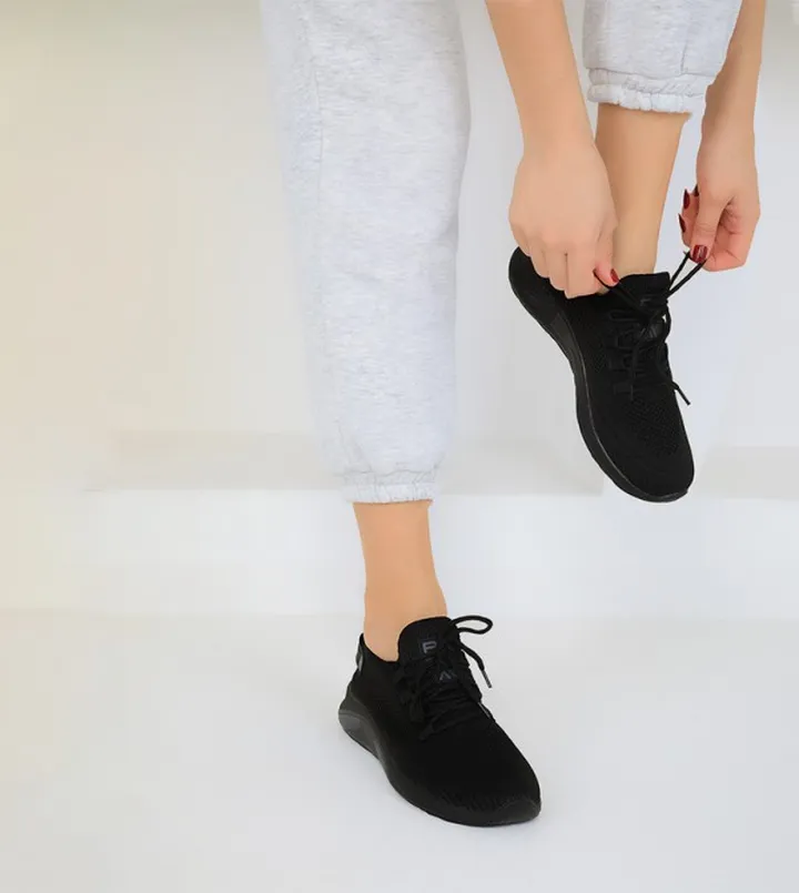 Knitted Casual Lace Up Shoes