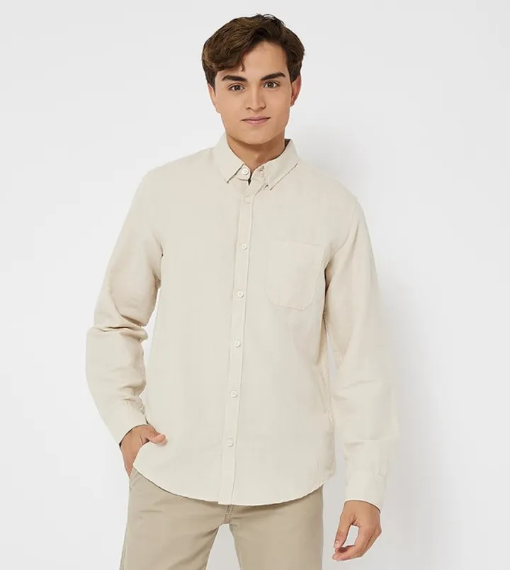 Aero Men's Woven Slim Fit Shirt
