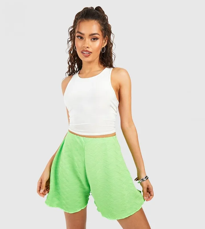 Textured Flippy Shorts