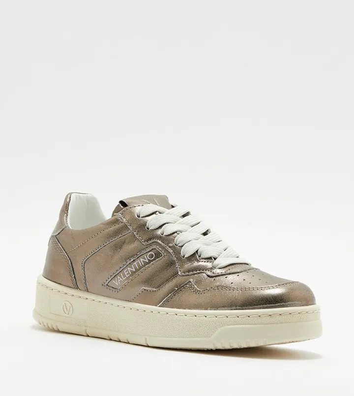 Logo Detail Lace-Up Sneakers