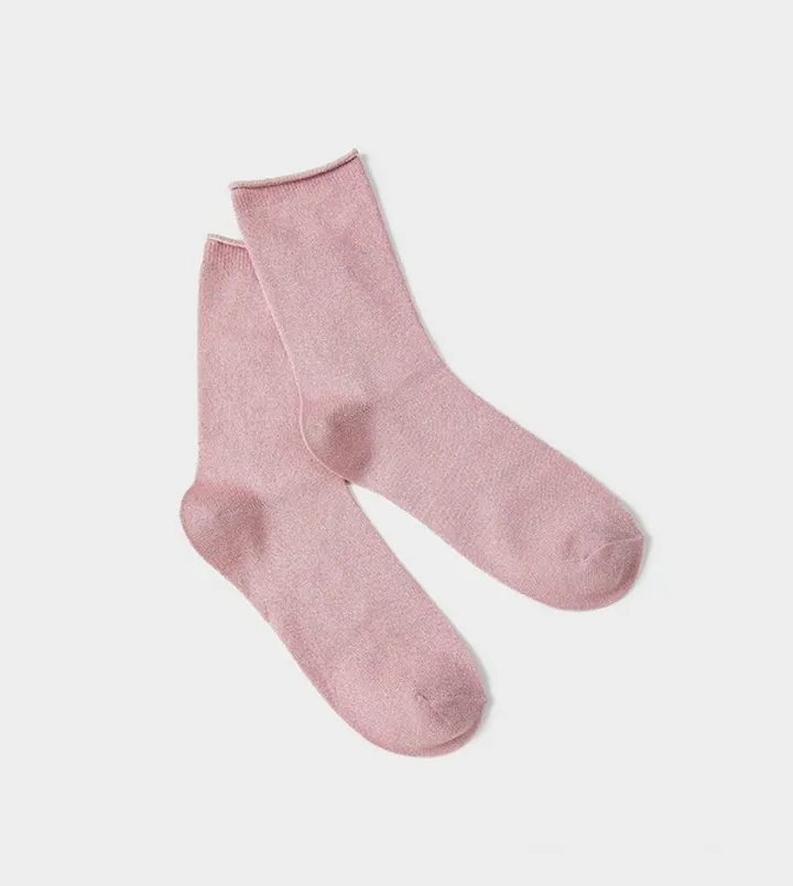 Solid Crew Socks