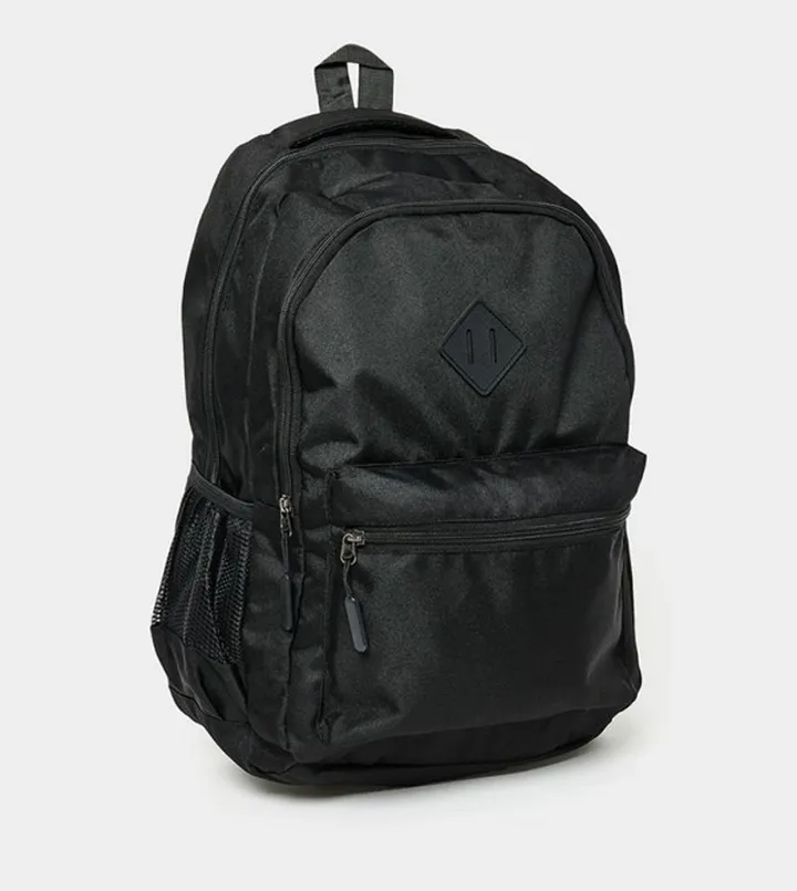 Patch Detail Mesh Pocket Backpack
