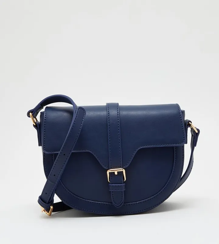 Magnetic Closure Flap Crossbody Bag