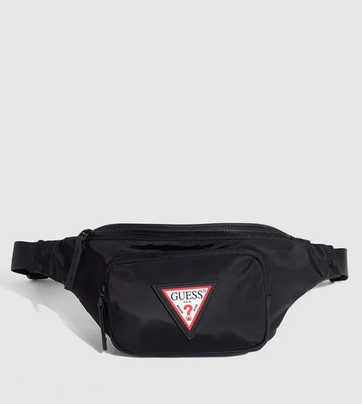 Logo Badge Detail Waist Bag