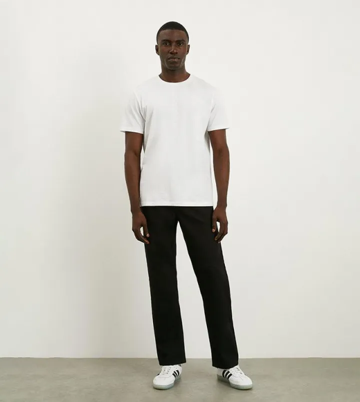 Black Straight Fit Jeans
