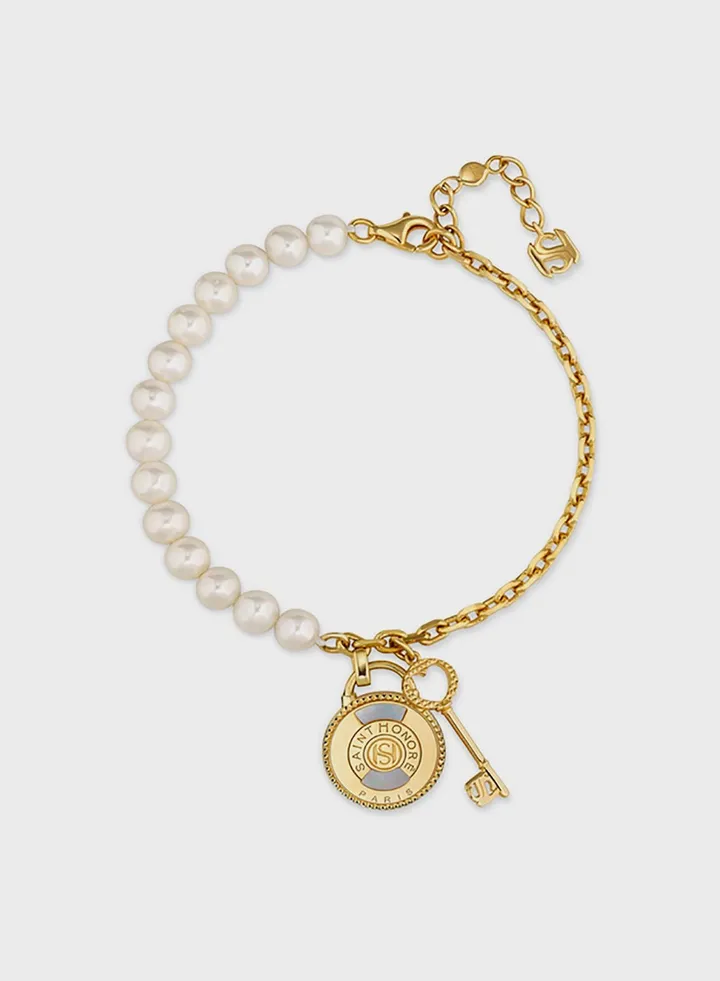 Frewater Pearls & Cablechain Bracelet