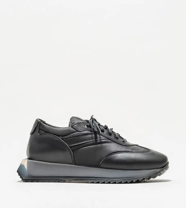 Solid Lace Up Sneakers