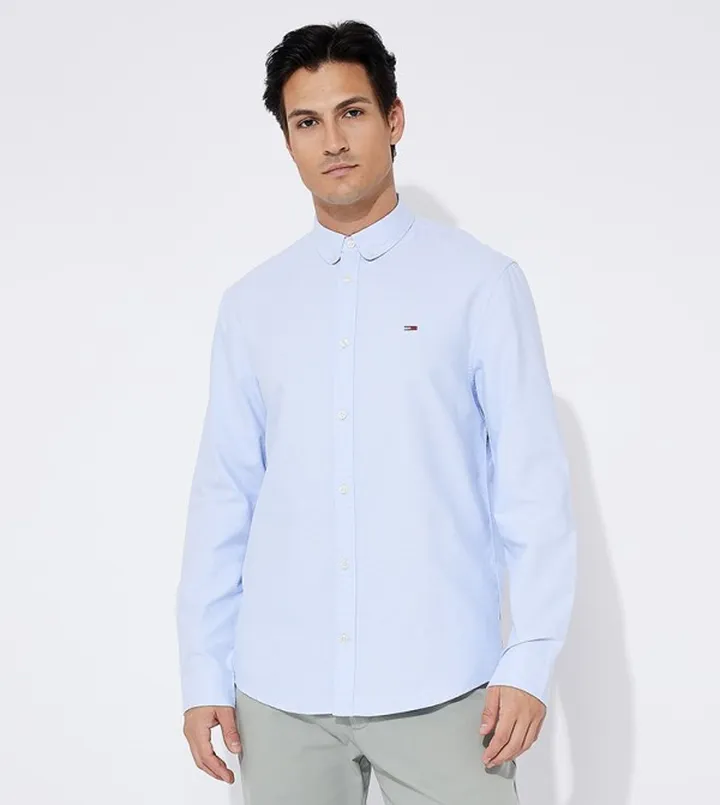 Logo Detail Long Sleeves Shirt