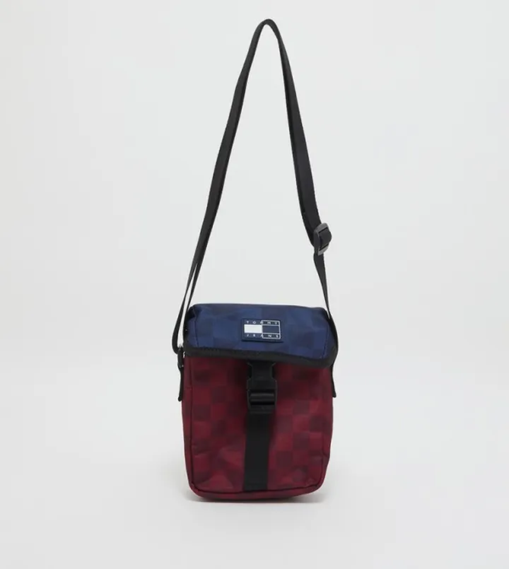Logo Detailed Collegiate Crossbody Bag