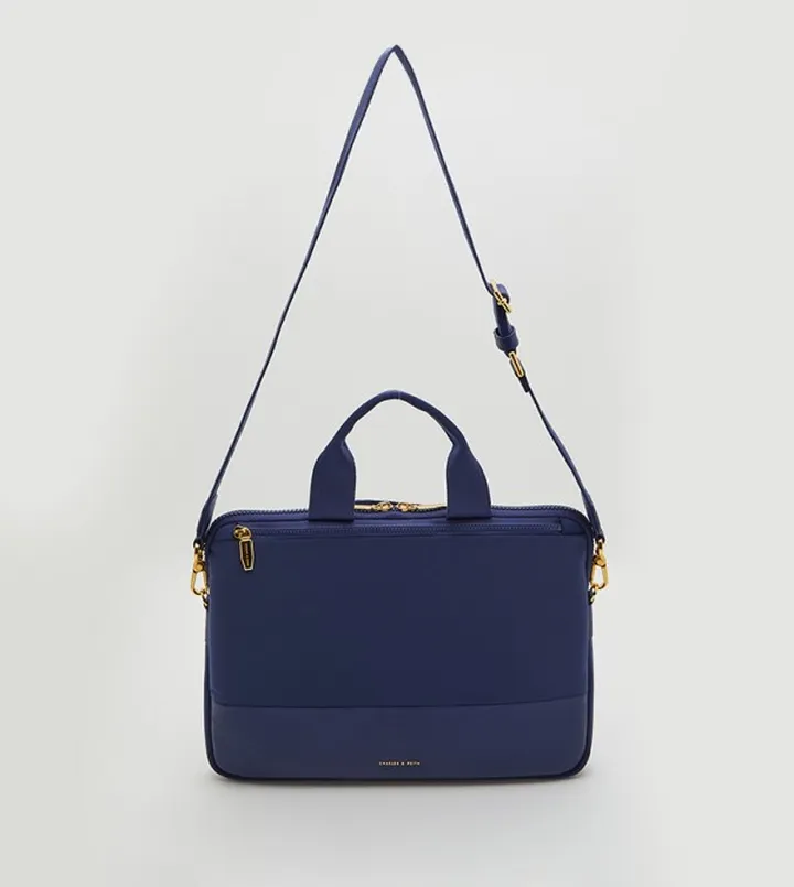 Textured Laptop Bag