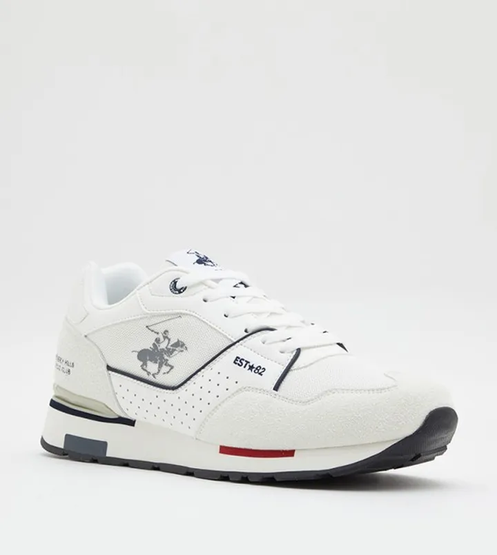 Logo Detail Lace-Up Sneakers