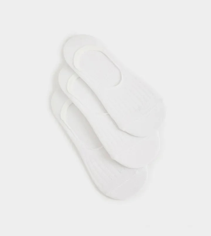 3-Pack No Show Socks