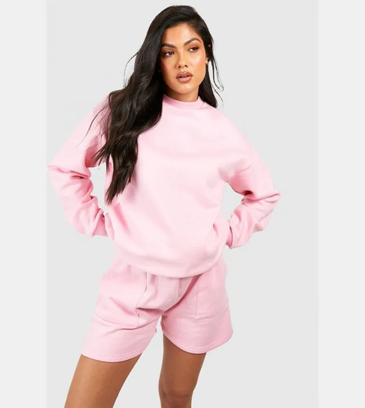 Maternity Sweatshirt Short Tracksuit