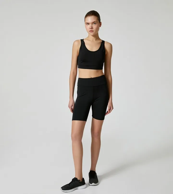 High Rise Biker Shorts