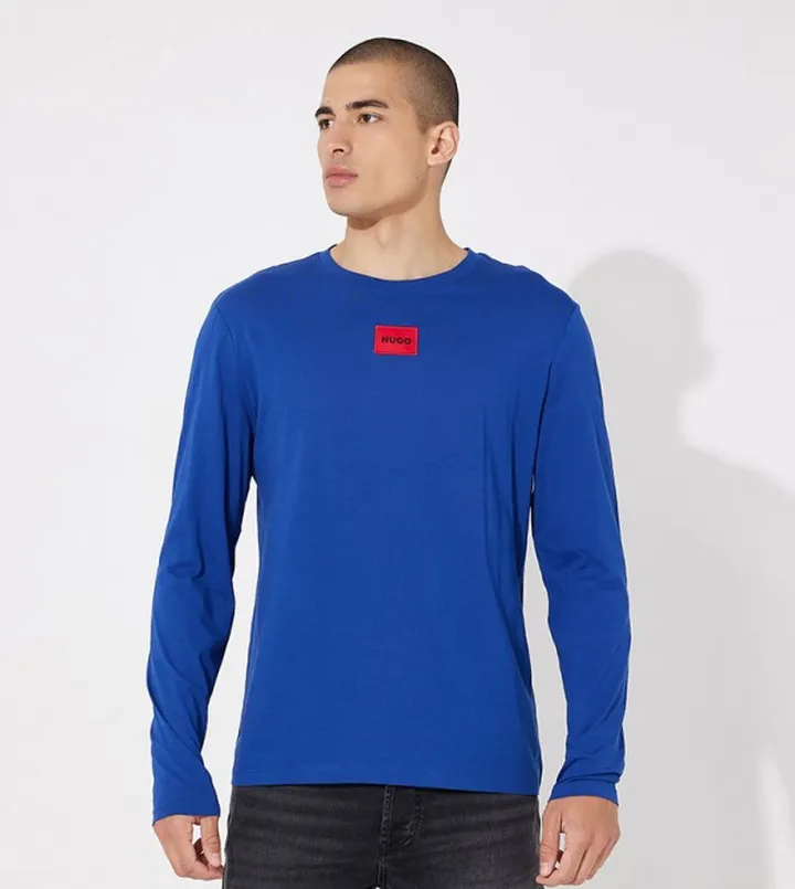 Diragolo Logo Printed Long Sleeves T-Shirt