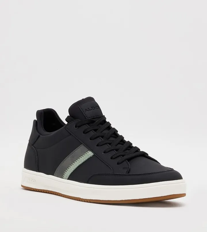 RHIADE Contrast Trim Lace-Up Sneakers